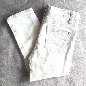 Kids/Girls NWOT 7 For All Mankind White Jeans Size 3T